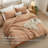 King Comforter Set With Throw Blanket - 5 Pieces