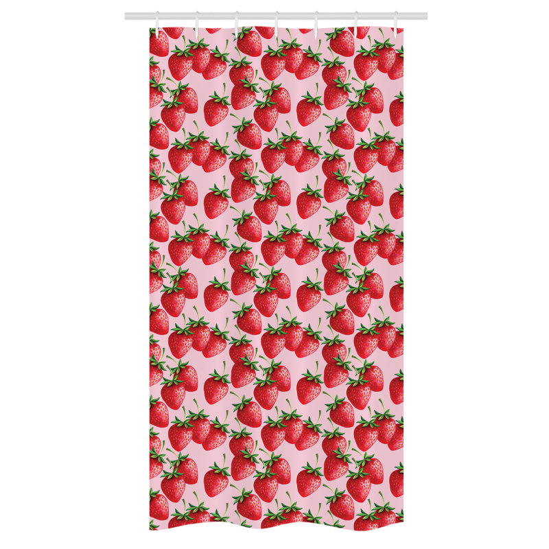 Shower Curtain with Hooks Included, 72" H x 36" W