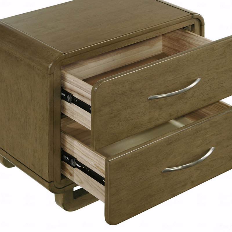 Table de chevet 2 tiroirs