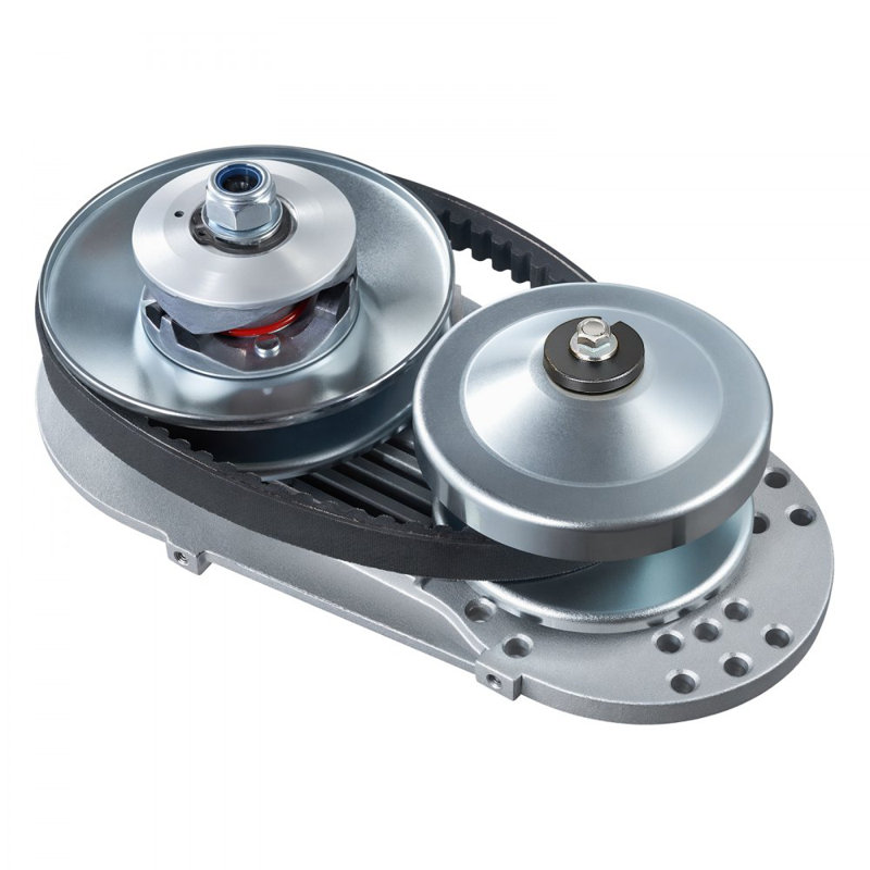 Embrayage durable 2000 RPM avec moteur 2-8 HP et courroie en caoutchouc, Chrome