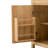 30 Inch Bathroom Vanity with Resin Sink Solid Wood Frame Adjustable Shelf and Natural Wood Grain