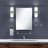 Elevate Wall Mount Glass Shelf | Tempered Curved Glass Shelf-10208173