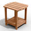 Table de bout d'extérieur en PEHD Adirondack-1482439237