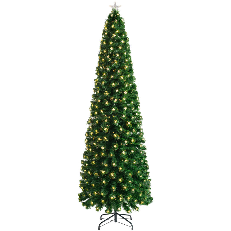 Lighted Artificial Christmas Tree, 6ft H x 2.79ft W x 2.79ft D