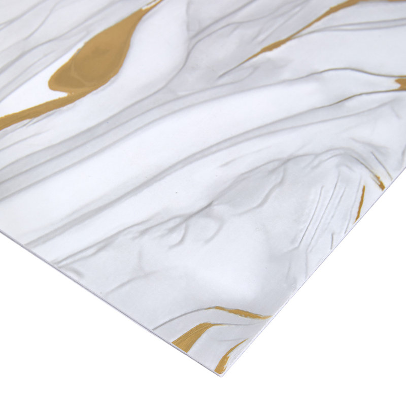 Danessa 10pcs Marble 60cm x 30cm Peel and Stick Wallpaper Roll