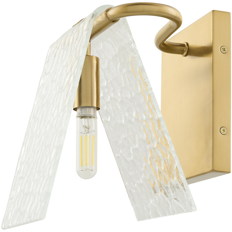 Applique murale Hearns, Laiton