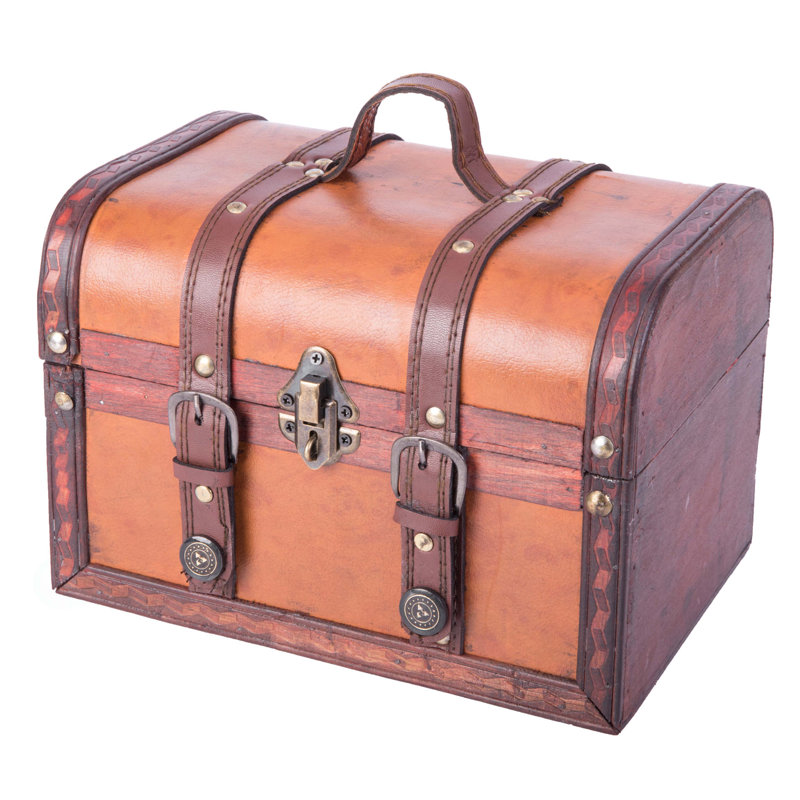 Barger Wooden Decorative Trunk