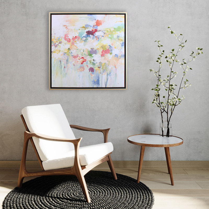 Gerlene " Floral Burst Abstract "
