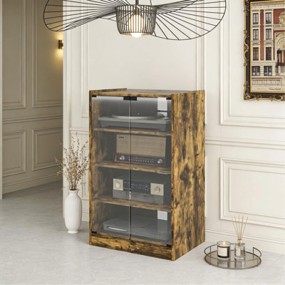 Armoire audio, armoire de rangement multimédia, support multimédia
