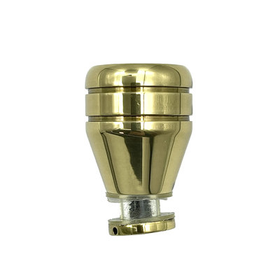 Brixwell KDSM-PB Single Sided Deluxe Series Knob Polished Brass