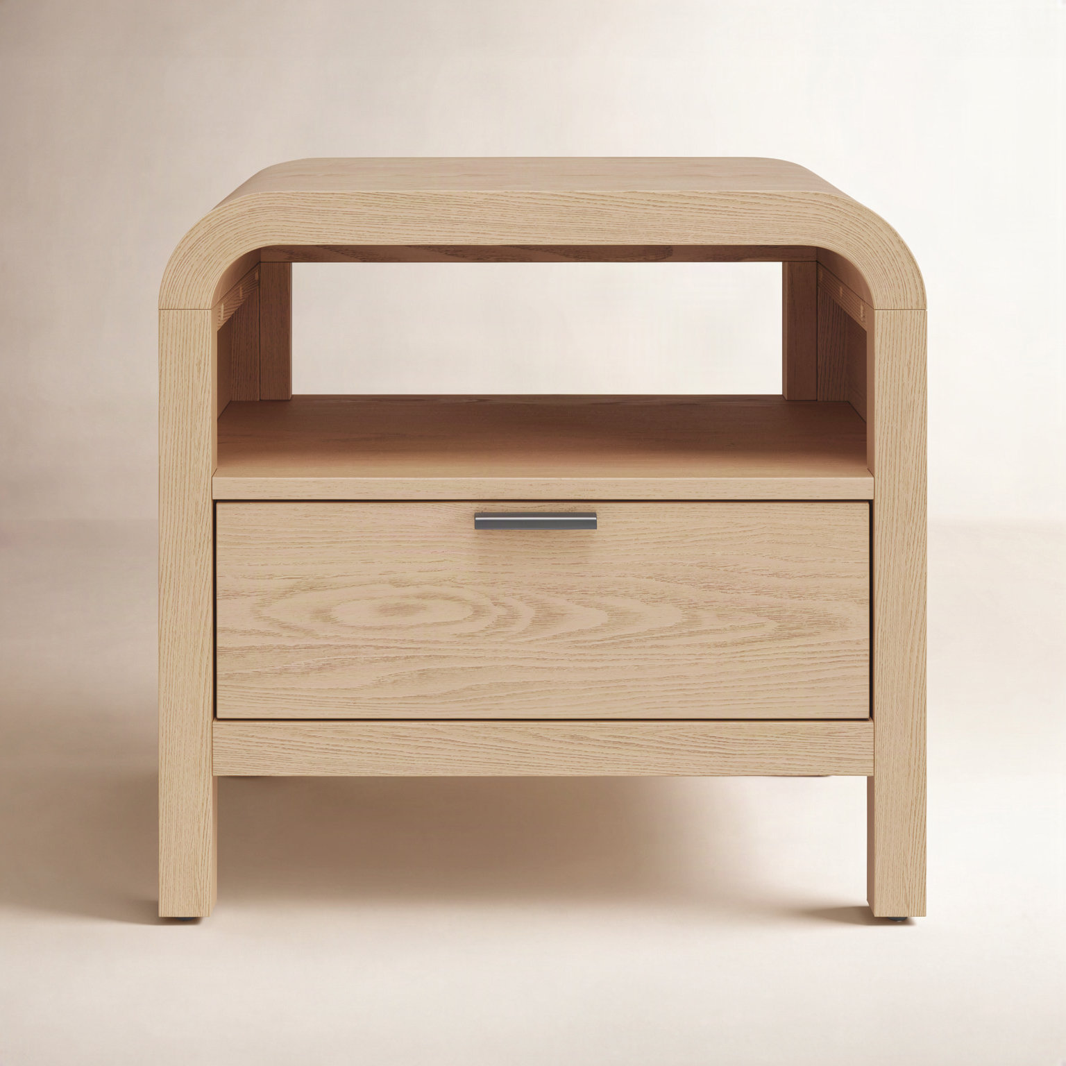Essie 1-Drawer Nightstand, Timber