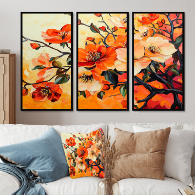 «Sunset Hues Of Apple Blossom V»