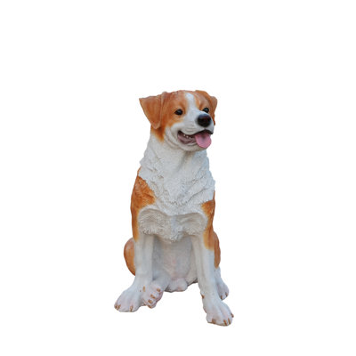 Lifelike Hound Dog Statue
