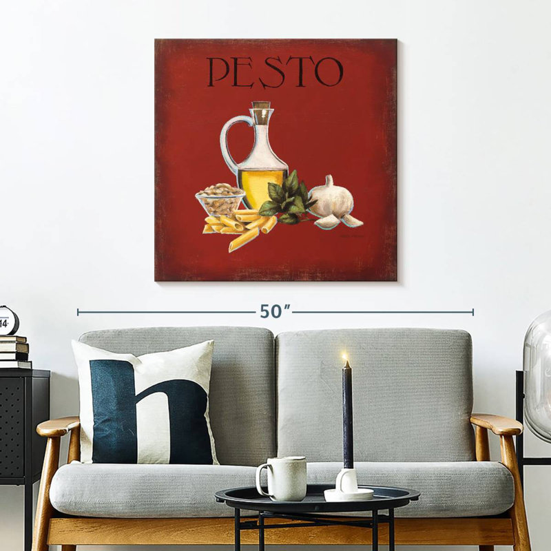 Tergel Italian Cuisine II, H 30 po x l 30 po