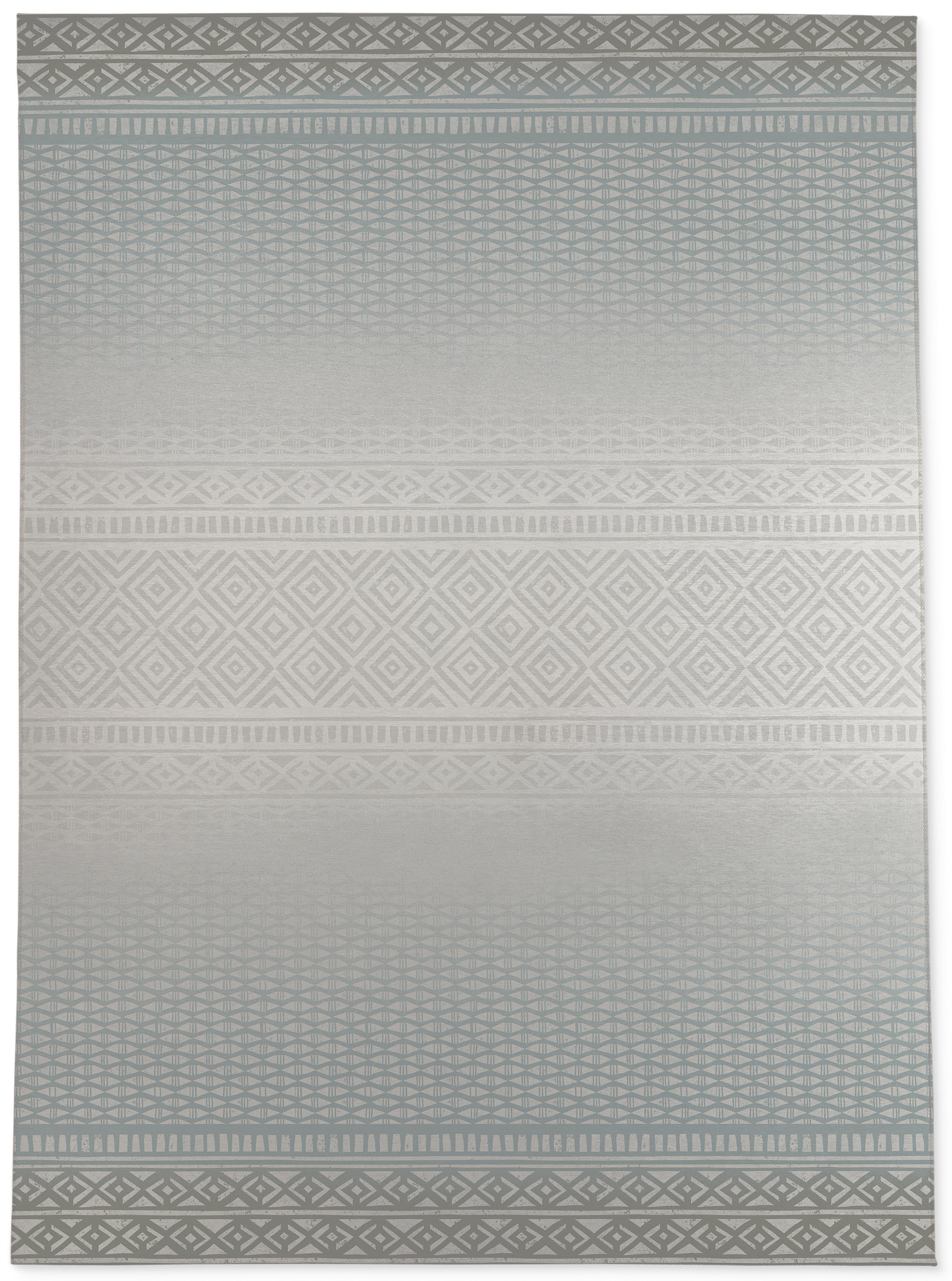 Union Rustic Abreonna Southwestern Gray Indoor / Outdoor Area Rug | Wayfair