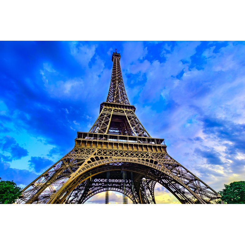 Eiffel Tower, Paris by Davidionut - Wrapped Canvas Print, 51cm H x 76cm W