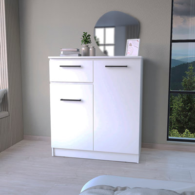 Commode Clarion avec 1 tiroir et 2 portes