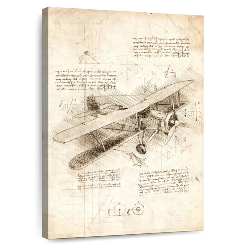 Avion Mehar Biplane, H 36 po x l 24 po