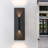 1-Light Dimmable LED Outdoor Wall Light