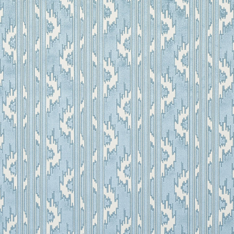 Murat Velvet Fabric, Sky