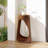 Outdoor Side Table,Hollow Design End Table,Patio Garden Stool Table,Decorative Accent Table-683298984