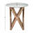 Wyman Genuine Marble Top End Table