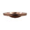 Hibiscus Antique Copper Metal Oval Drop-In Bathroom Sink