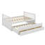 Lit de jour double avec lit gigogne simple et 3 tiroirs de rangement-904568137