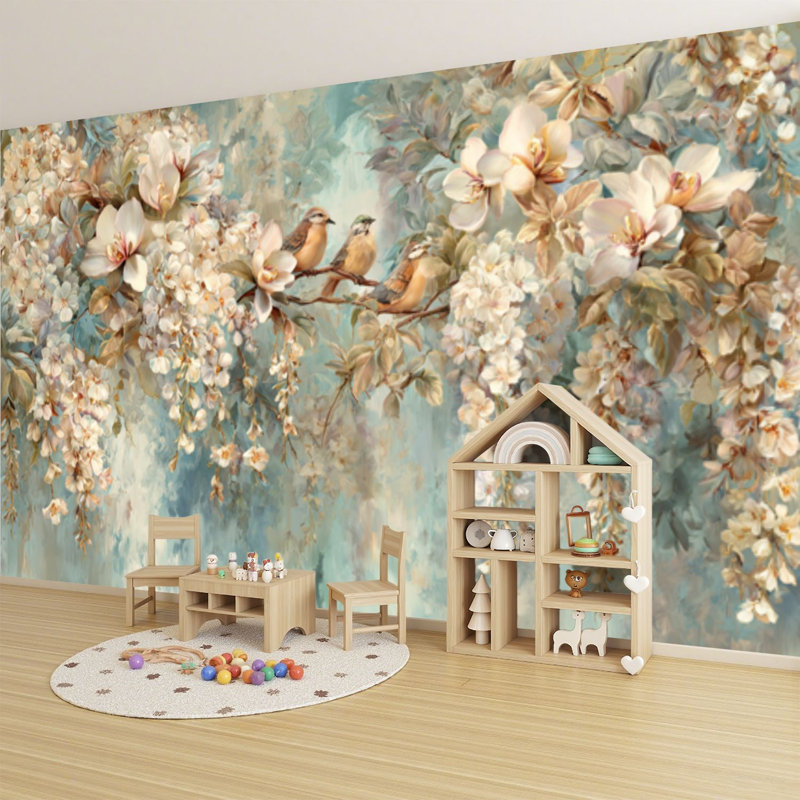 Papier peint adhésif auto-adhésif moderne pour la chambre à coucher Peel and Stick L 69 po x l 96 po