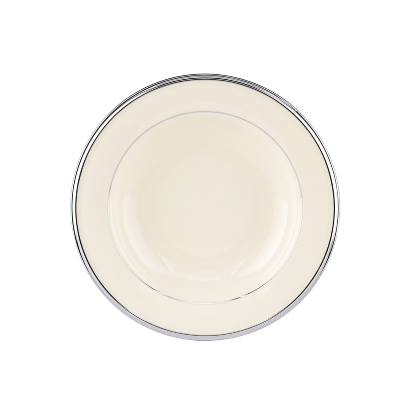 Lenox Solitaire Pasta / Soup Bowl, Ivory