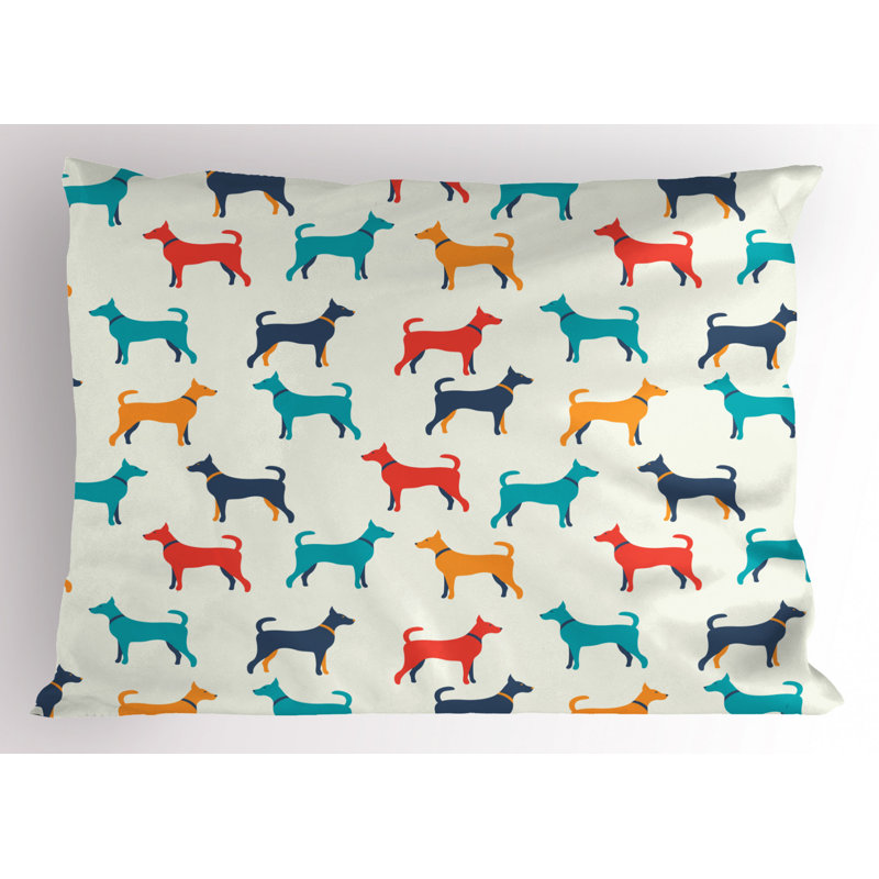 Retro Polyester Sham Set, Twin