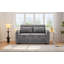 61.6" Pull Out Sofa Bed Modern Chenille Convertible Loveseat Sofa With Adjsutable Backrest-226547975