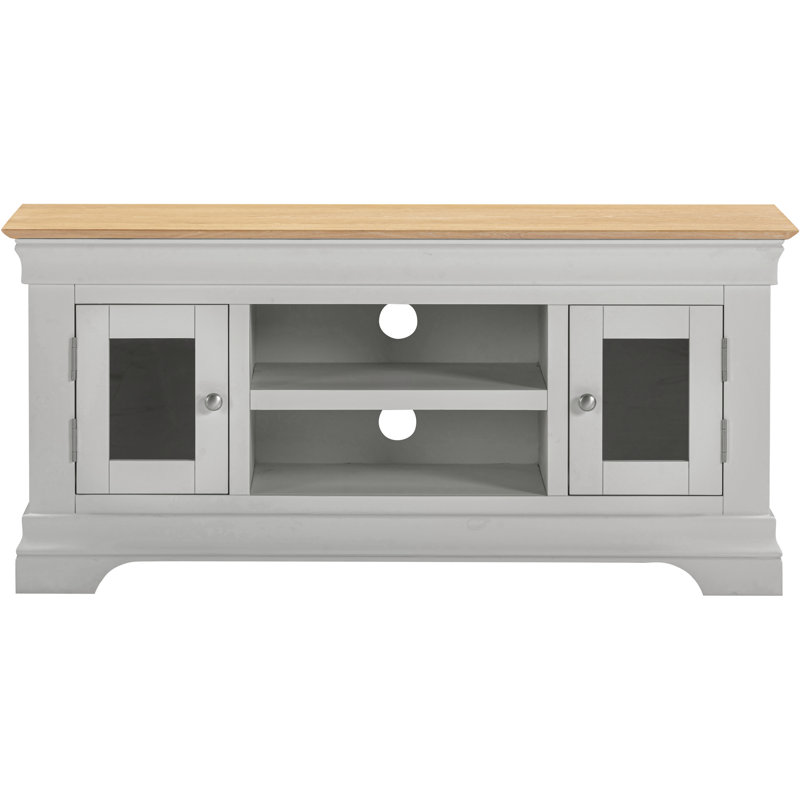 Adaleya TV Stand, Grey, 57cm H x 120cm L x 43cm W