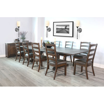 Yellowstone Folding Leaf Extension Dining Set