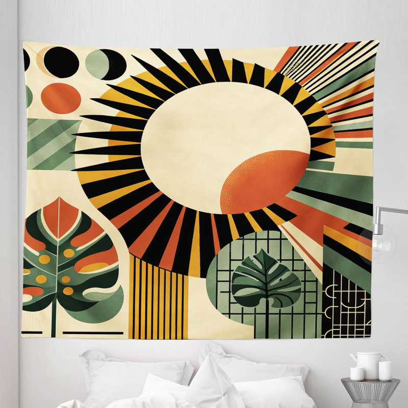 Tapisserie en microfibre, H 104 po x l 88 po