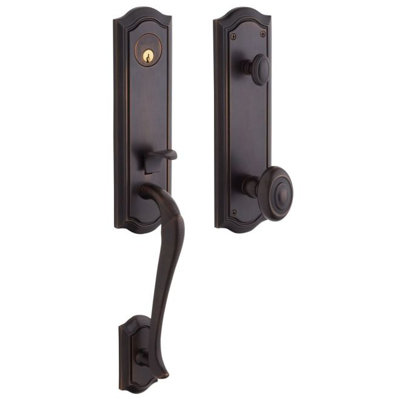 Complete Inactive Bethpage Dummy Handleset with Knob and Rosette