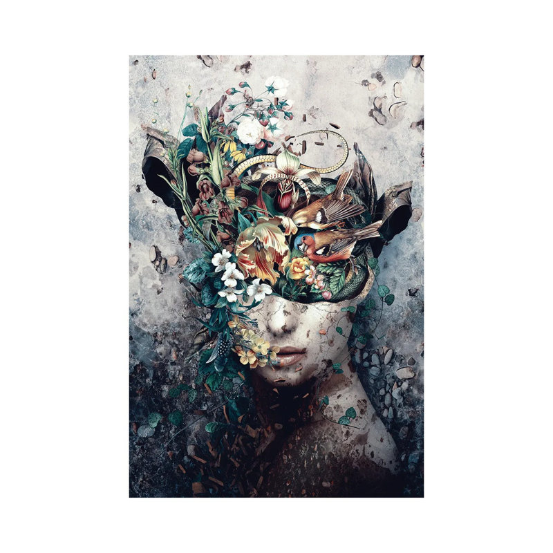 Source Of Life by Riza Peker - Wrapped Canvas Painting, 30.48 cm H x 45.72 cm W