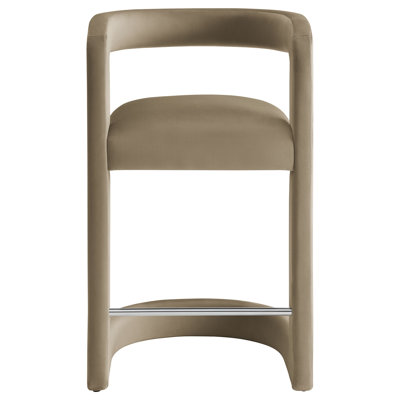 Winslow Performance Velvet Stool