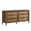 Commode 6 tiroirs avec miroir Vichy