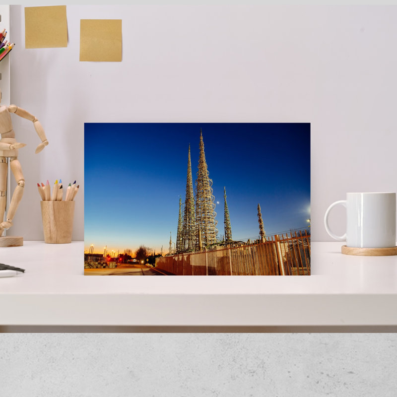 Watts Towers Nuestro Pueblo Simon Rodia State Historic Park Los Angeles California USA 1 Piece Wrapped Canvas Wall Art