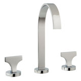Spring Widespread Bathroom Faucet with Drain