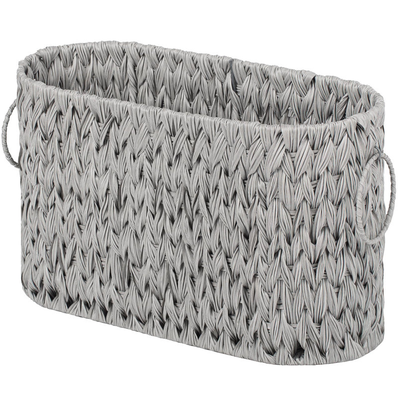 Julianne Free Standing Toilet Paper Holder, Grey
