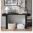 60inches Rustic Farmhouse Console Table , Distressed Wood Finish Entryway Sofa Side Table for Living Room-1792817878