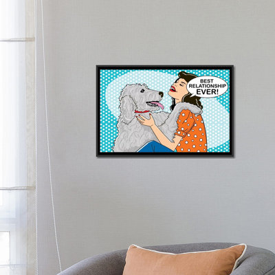 « best relationship jamais », impression sur toile