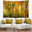 Magnifique automne de la tapisserie de la forêt ensoleillée Landscape-28503160