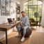 Jonluc Ergonomic Ball Chair-831495315