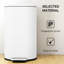 HOMCOM 30L Kitchen Bin Stay-Open Lid Slim Rectangular Pedal Bin-120768088