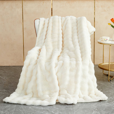 Knitted Throw Blanket