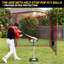 Filet portatif de baseball et de Softball, filet de pratique triple de 21 pi x 7 pi pour frapper, frapper, lancer, lancer et filet de sécurité