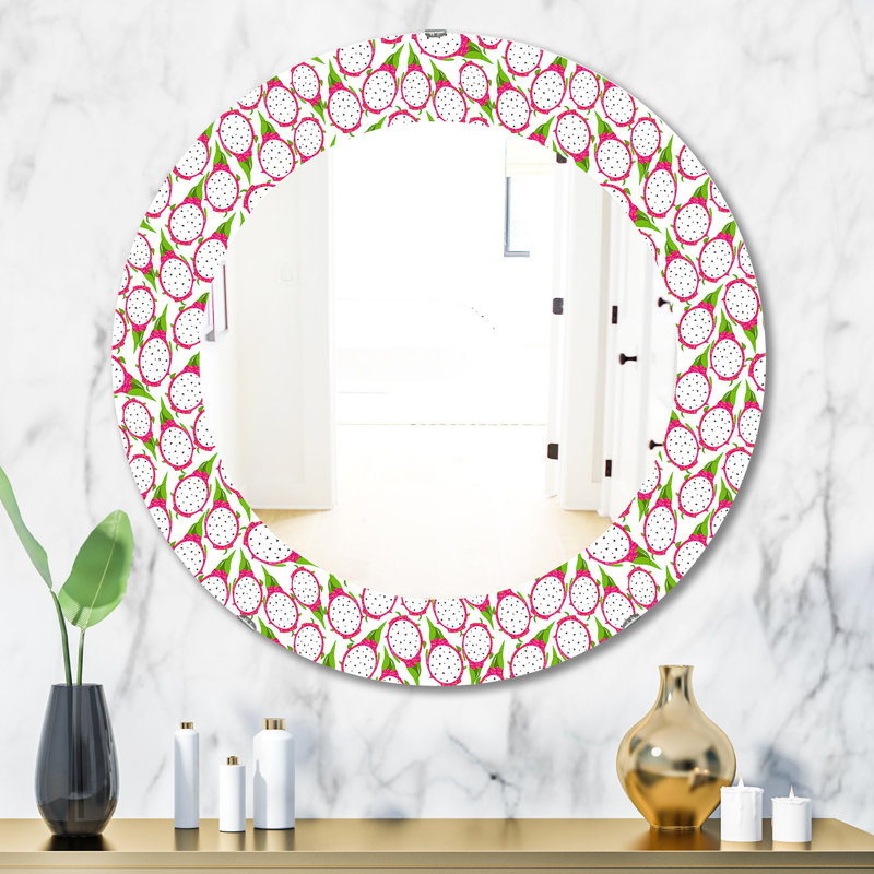 Miroir mural Tropical I, H 31,5 po x l 23,7 po